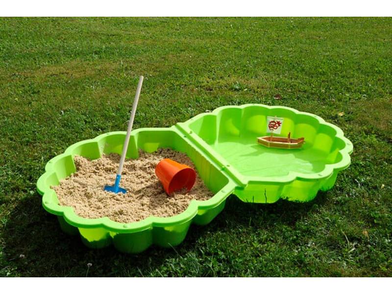 Soulet - Bac à Sable Coquillage Plastique Vert L 87 x l 78 cm - SOULET - Image 6