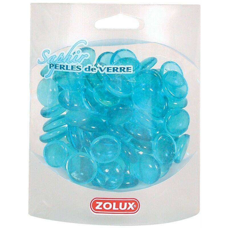 Zolux - Perles de verre saphir sachet 390 g – ZOLUX - Imagen 2