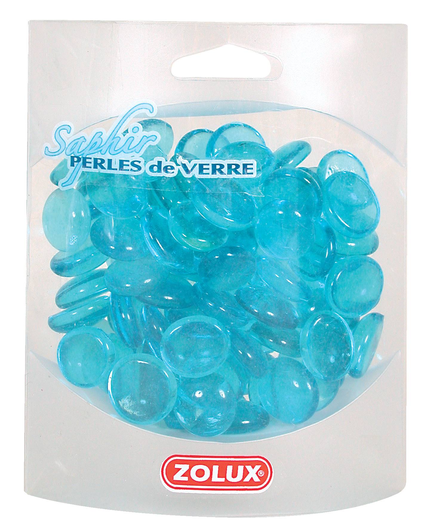 Zolux - Perles de verre saphir sachet 390 g – ZOLUX - Imagen 1