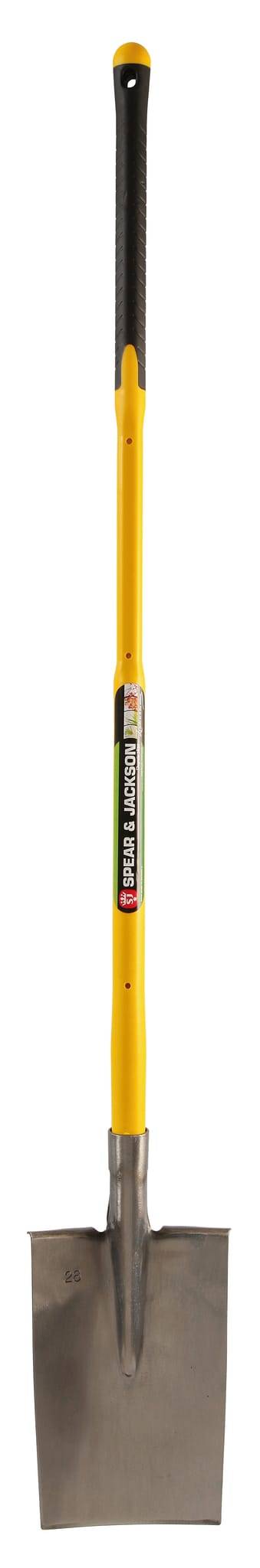 Spear & Jackson - Louchet Senlis 28 cm rebords manche tri-matière EM PO 110 cm