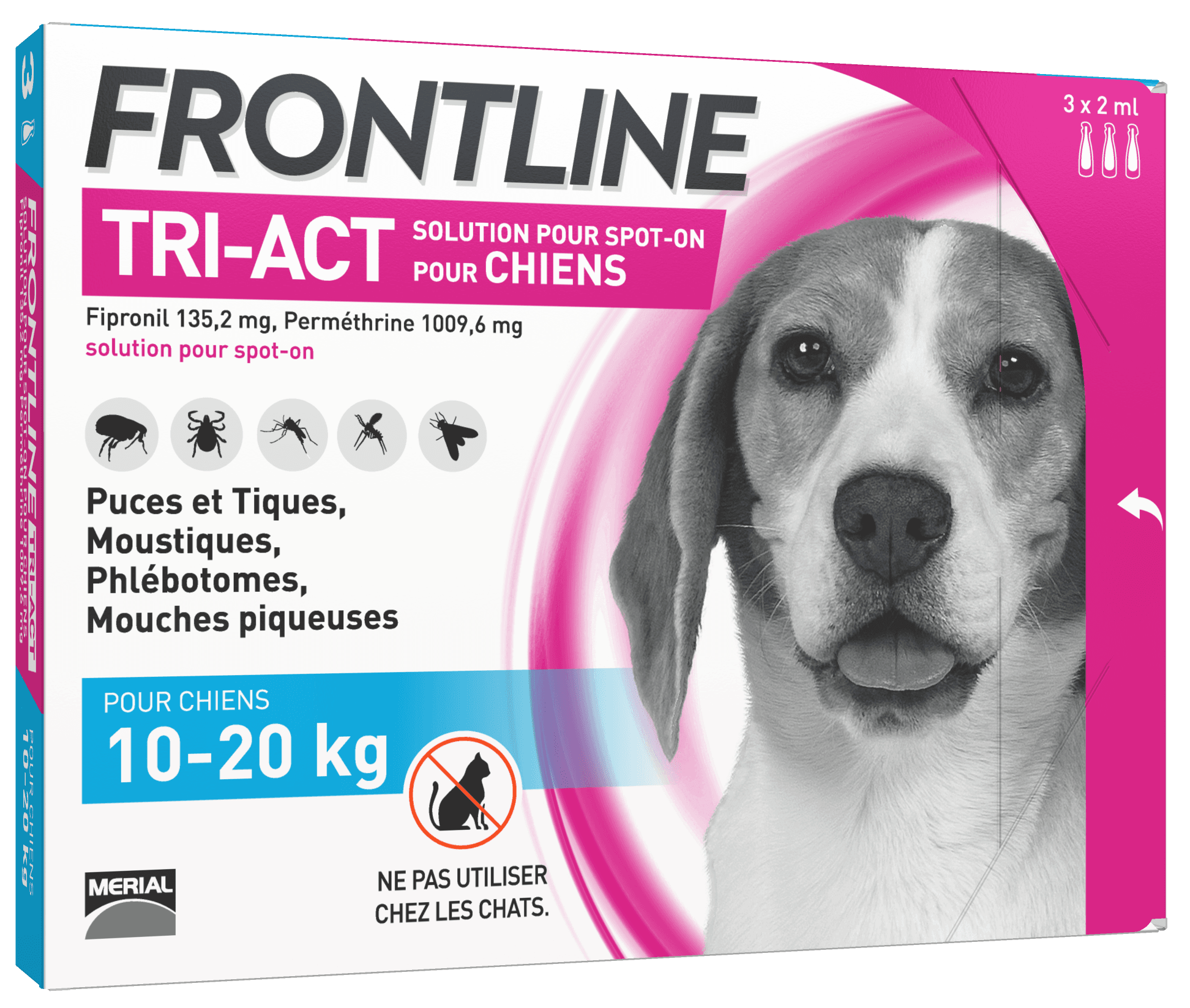 Frontline - Frontline Tri-Act Cn 10-20Kg 3 x 2 ml