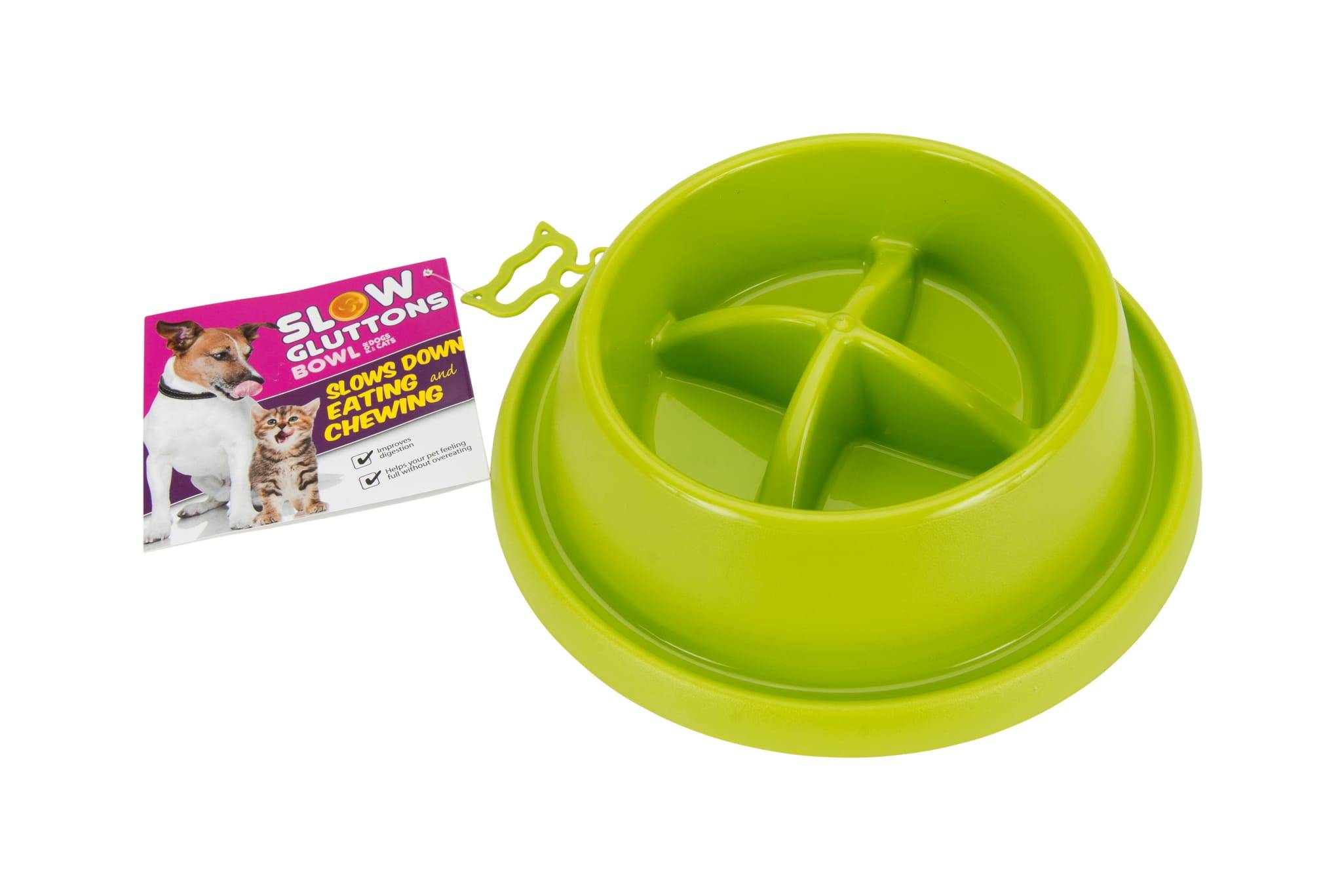 Agrobiothers - Gamelle anti-gluttons T1 15 cm - 500 ml - L.15 x l.15 x H.5,5 cm - Image 3