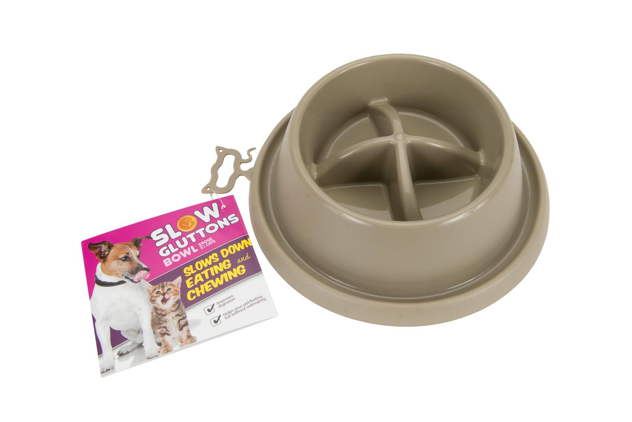 Agrobiothers - Gamelle anti-gluttons T1 15 cm - 500 ml - L.15 x l.15 x H.5,5 cm - Image 2