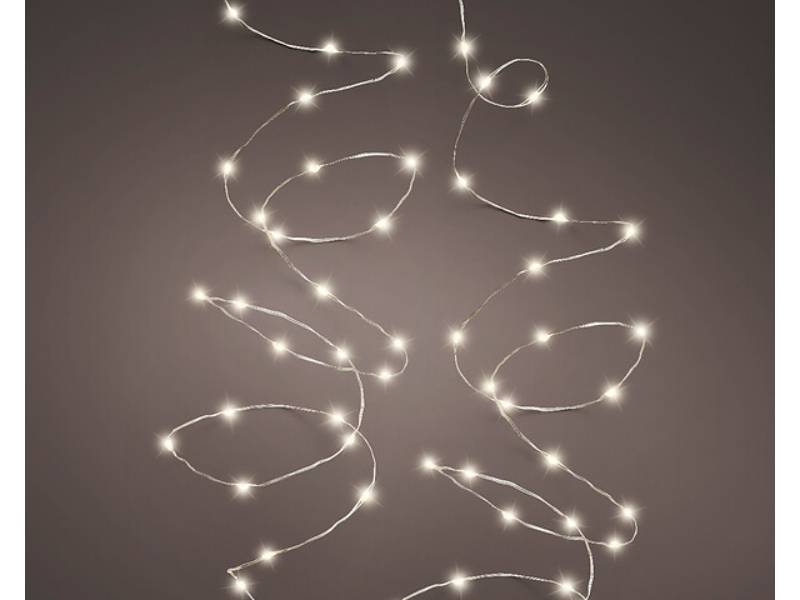 Micro LED Guirlande lumineuse clignotante L.895 cm - 180L B chaud