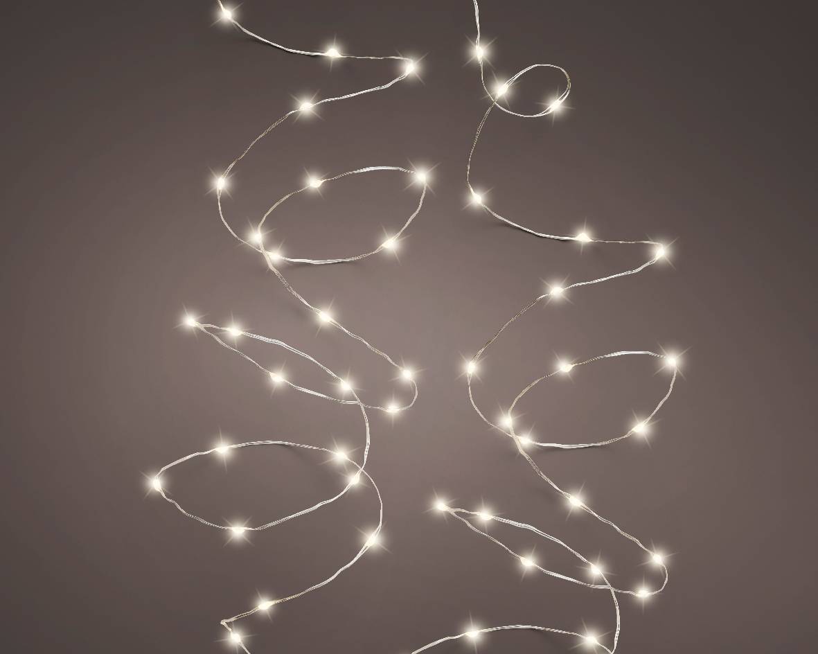 Micro LED Guirlande lumineuse clignotante L.895 cm - 180L B chaud - Image 3