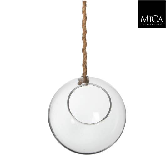 Sil verre déco boule transparent - D.22,5cm
