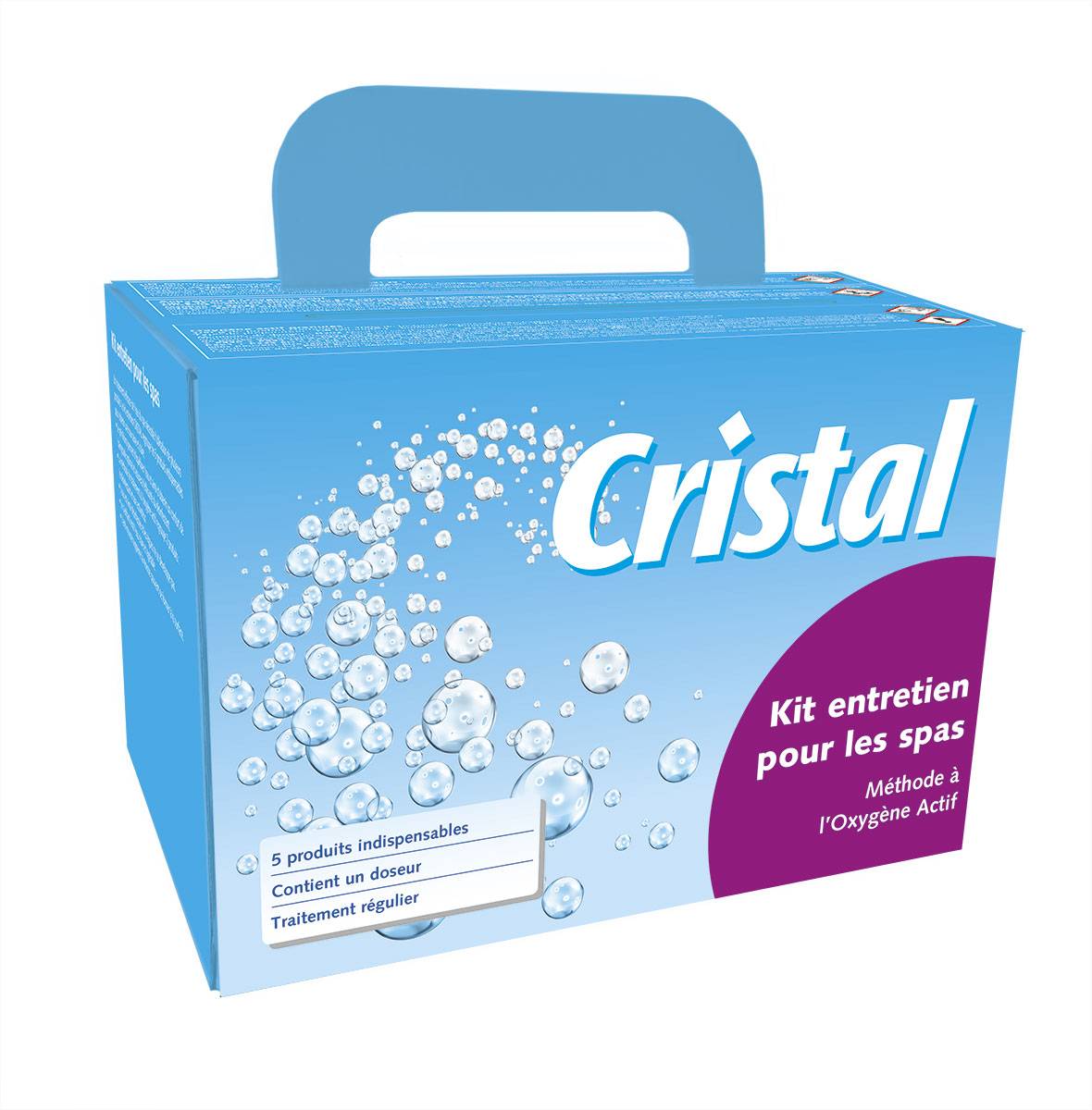 Cristal Kit de Traitement pour Spas L.23,5 x l.15,9 x H.16,4 cm - Image 1