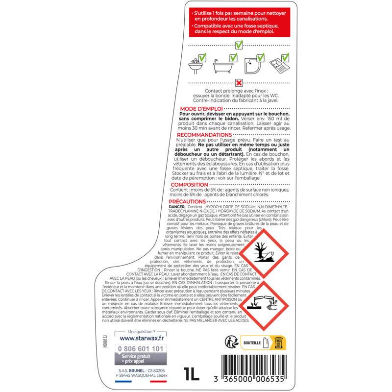 Starwax - Entretien Canalisations Javel – STARWAX - Image 3