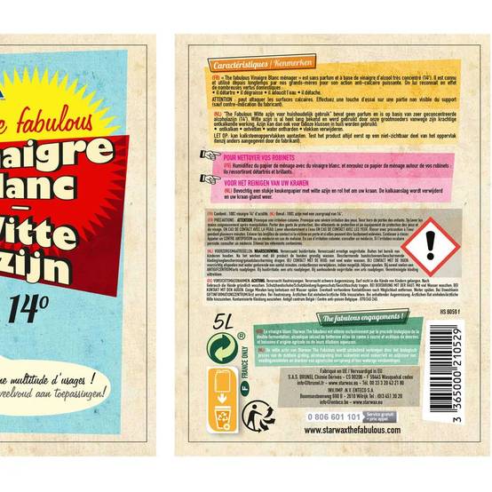 Starwax - Vinaigre Blanc Ménager Naturel – STARWAX FABULOUS - Image 3