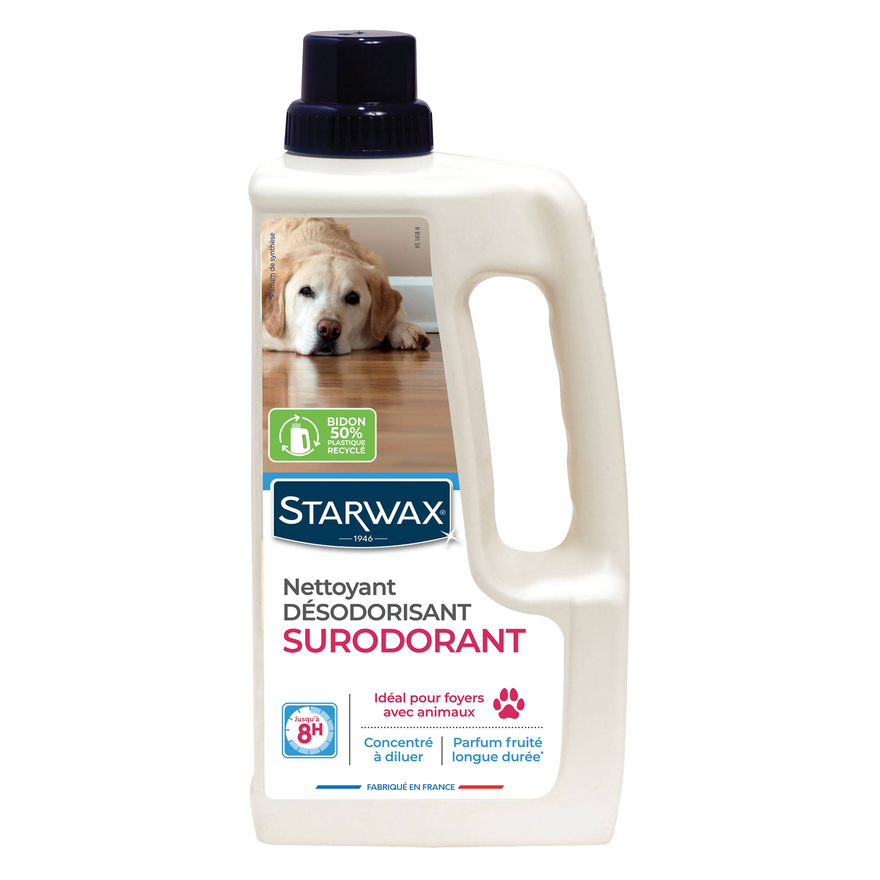 Starwax - Nettoyant surodorant 1l parfum fruits rouges - Imagen 1