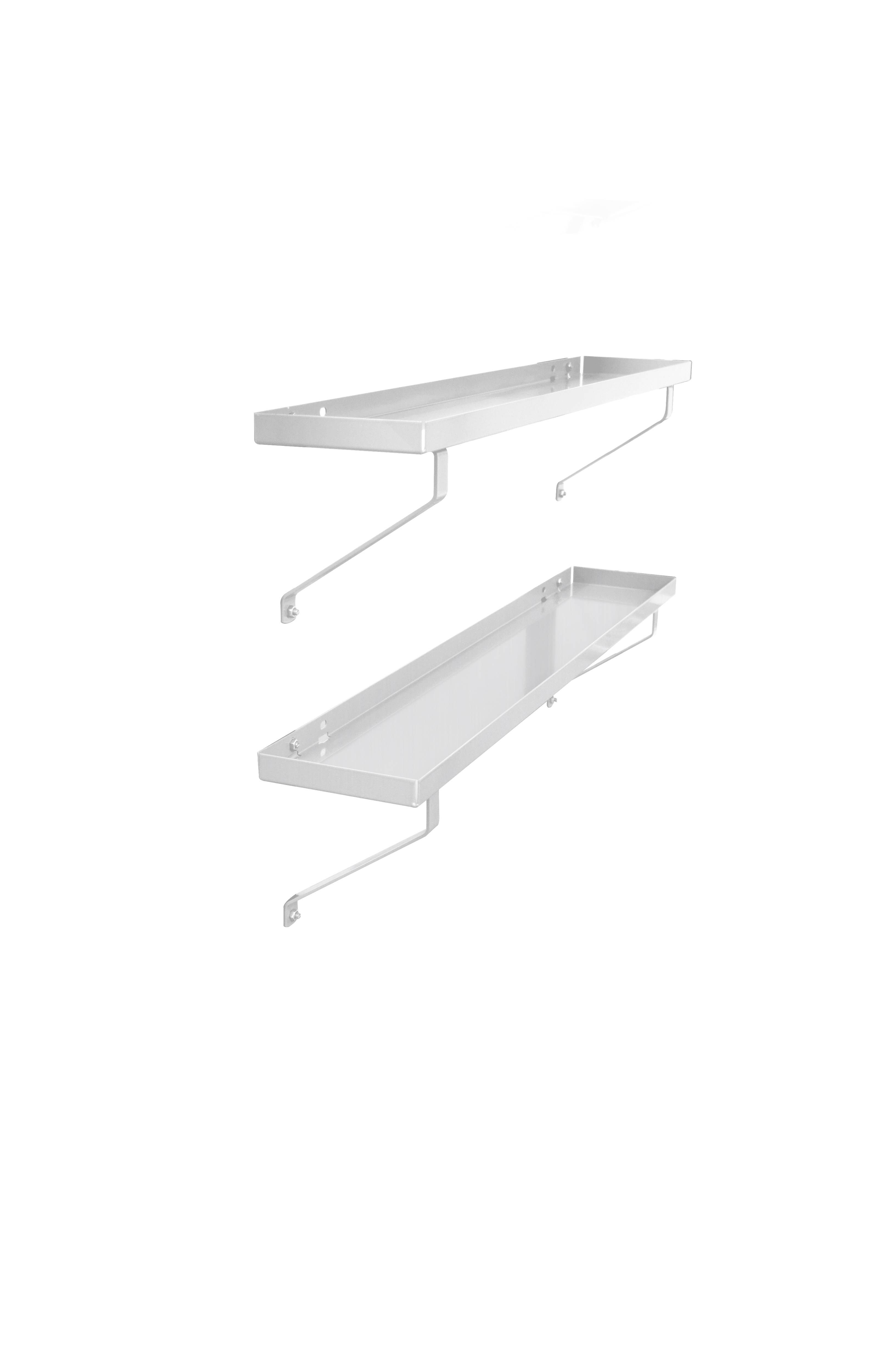 ACD Pro - Set de 2 étagères aluminium pour serres - L. 86 x l. 15 cm- ACD Pro - Image 1