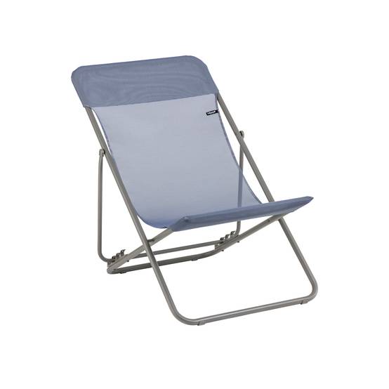 Lafuma-Mobilier - Maxi Transat de jardin acier batyline graphite Lafuma Mobilier - Image 1