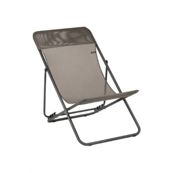 Lafuma-Mobilier - Maxi Transat de jardin acier batyline graphite Lafuma Mobilier - Image 8
