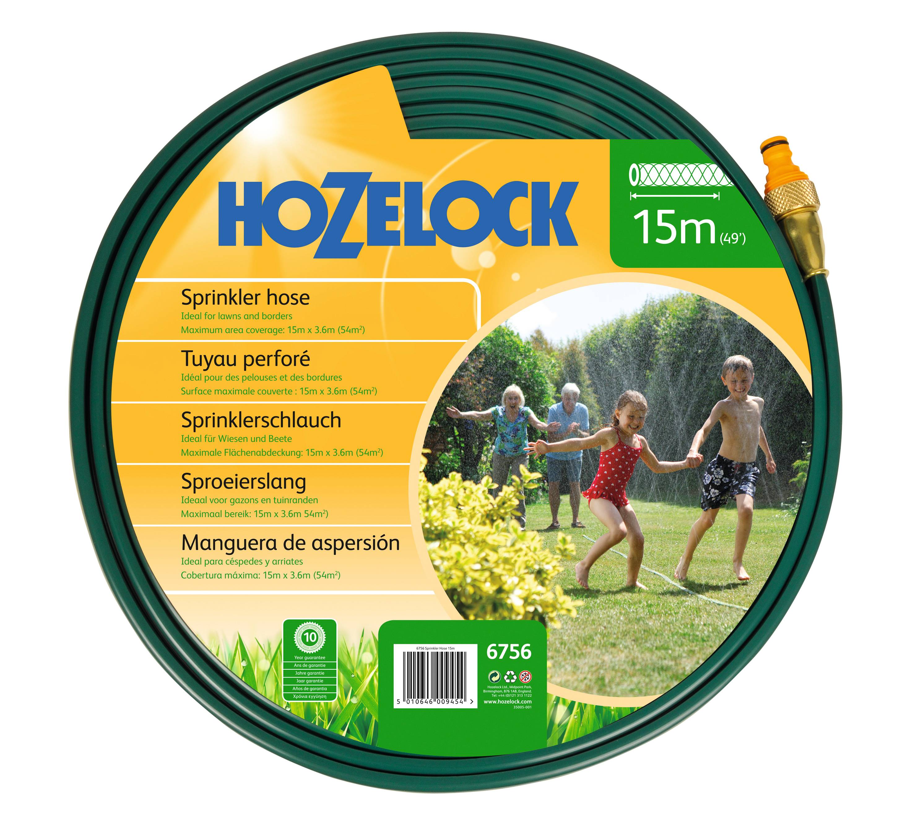 Tuyau arrosage perforé PVC 15 m - HOZELOCK - Imagen 1