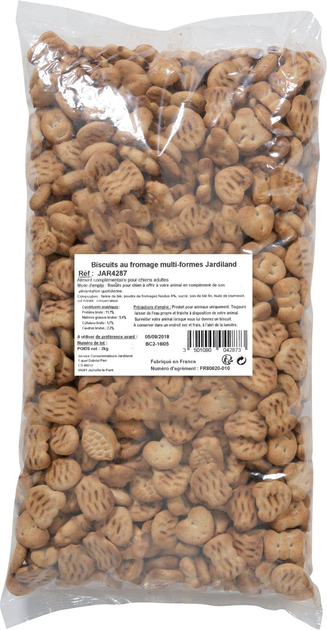 Feedeez - Feedeez - Biscuits Vrac Fromage 2 kg