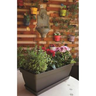 Poétic - Soucoupe jardinière Roméo Taupe – POETIC