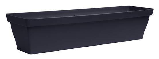 Poétic - Jardinière Granroméo 78 Noir violine L.78 x P.26,4 x H.20,7 cm