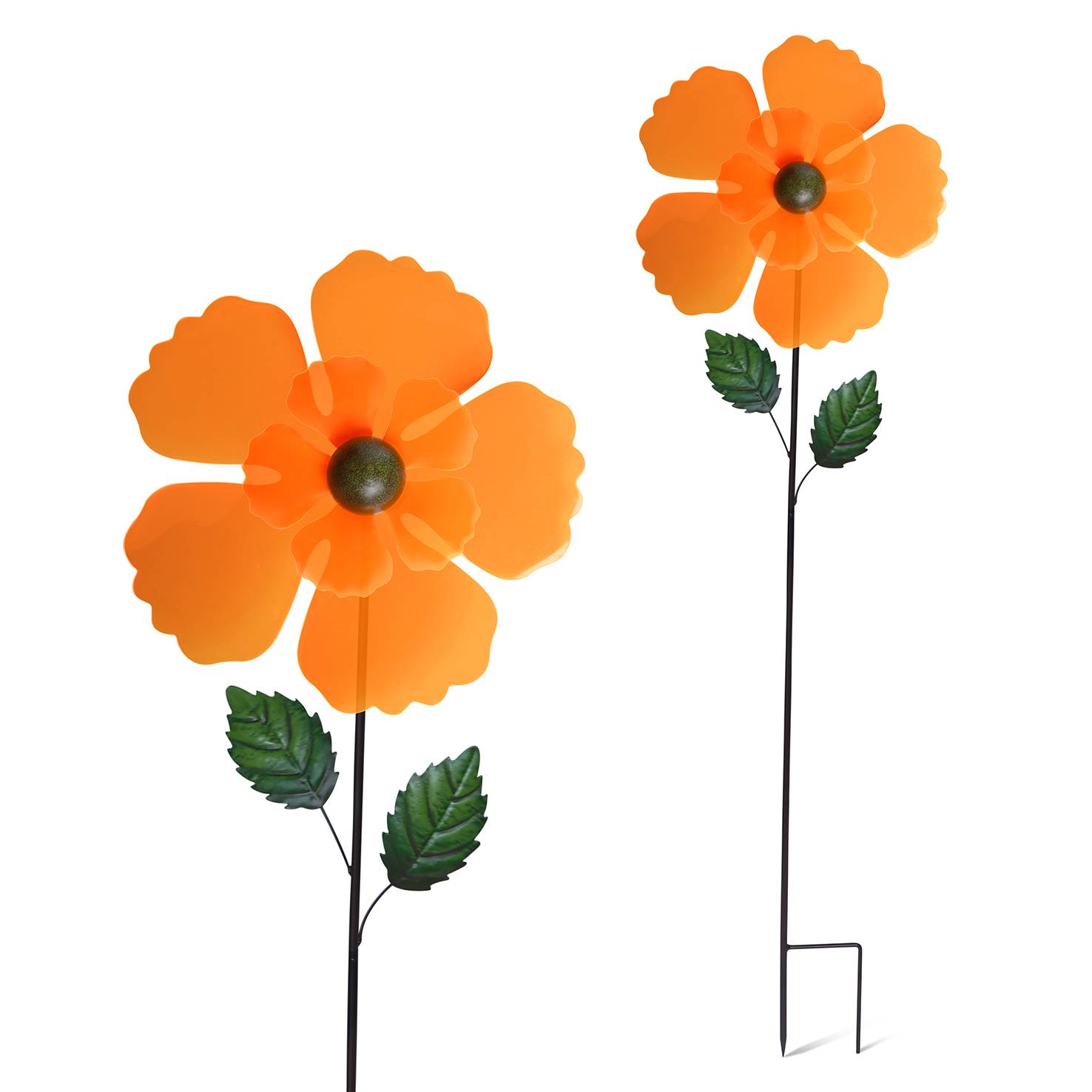 Garden ID - Garden ID - Fleur décorative tige métal L.5 x l.30 x H.104 cm - Imagen 3