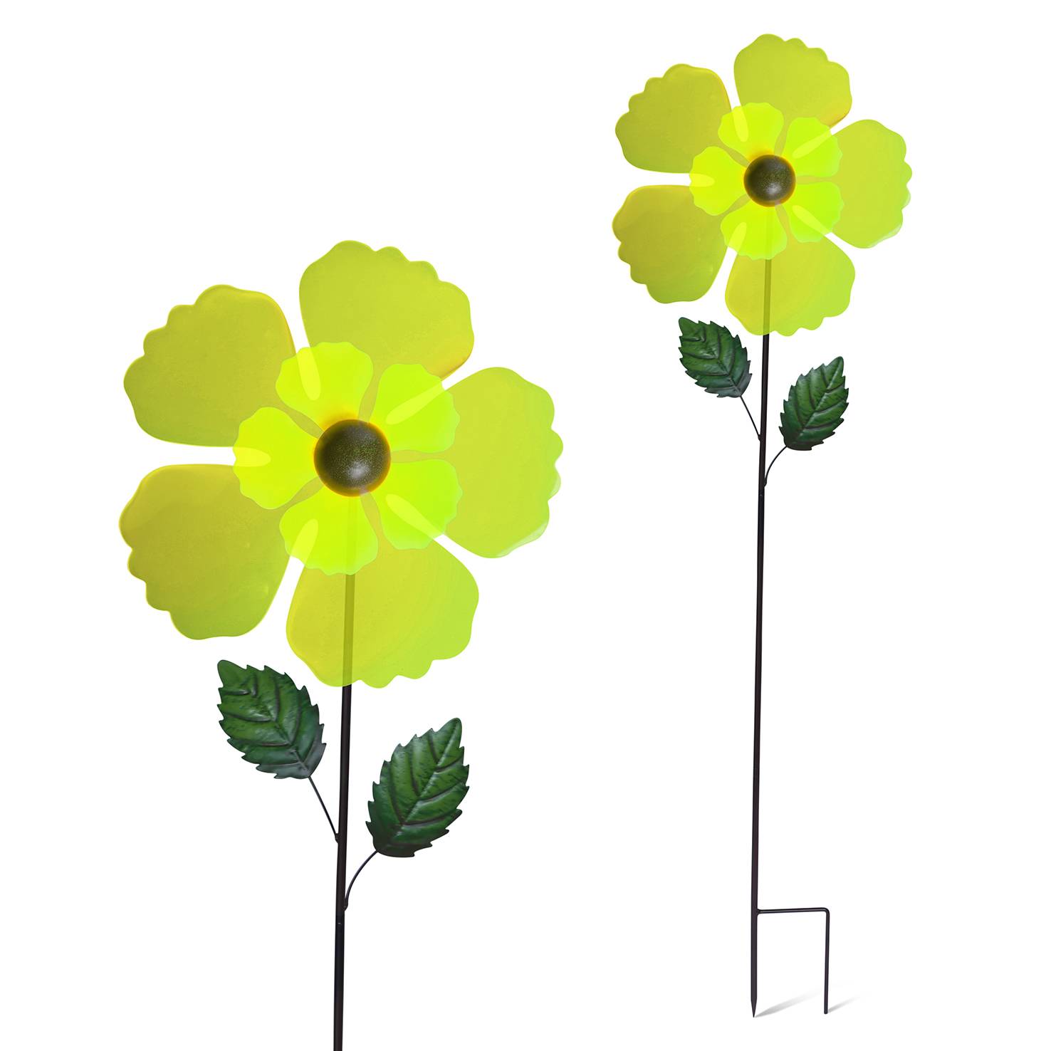 Garden ID - Garden ID - Fleur décorative tige métal L.5 x l.30 x H.104 cm - Imagen 7