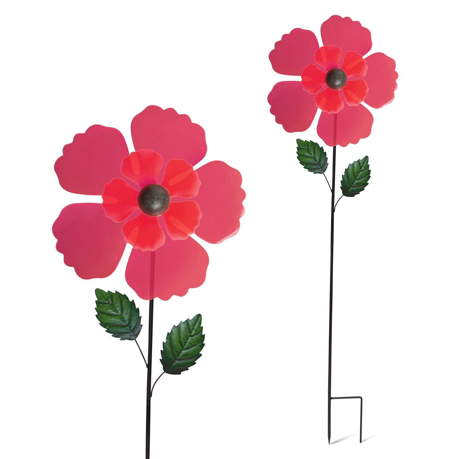Garden ID - Garden ID - Fleur décorative tige métal L.5 x l.30 x H.104 cm - Imagen 4