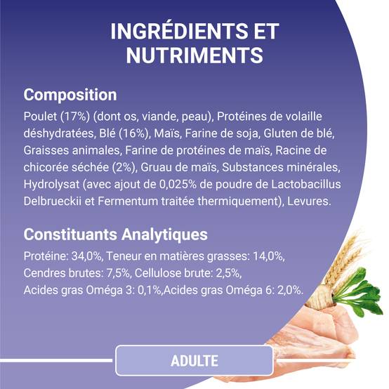 Purina One - Croquettes chat Adulte Poulet 3 kg - PURINA ONE - Image 7
