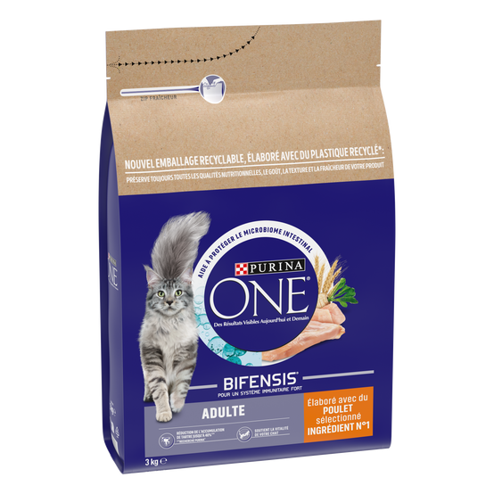 Purina One - Croquettes chat Adulte Poulet 3 kg - PURINA ONE - Image 12