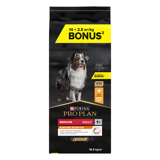 Purina Pro Plan - Croquettes chien Adulte Medium OptiBalance 14KG + 2,5KG gratuits - PRO PLAN - Image 12
