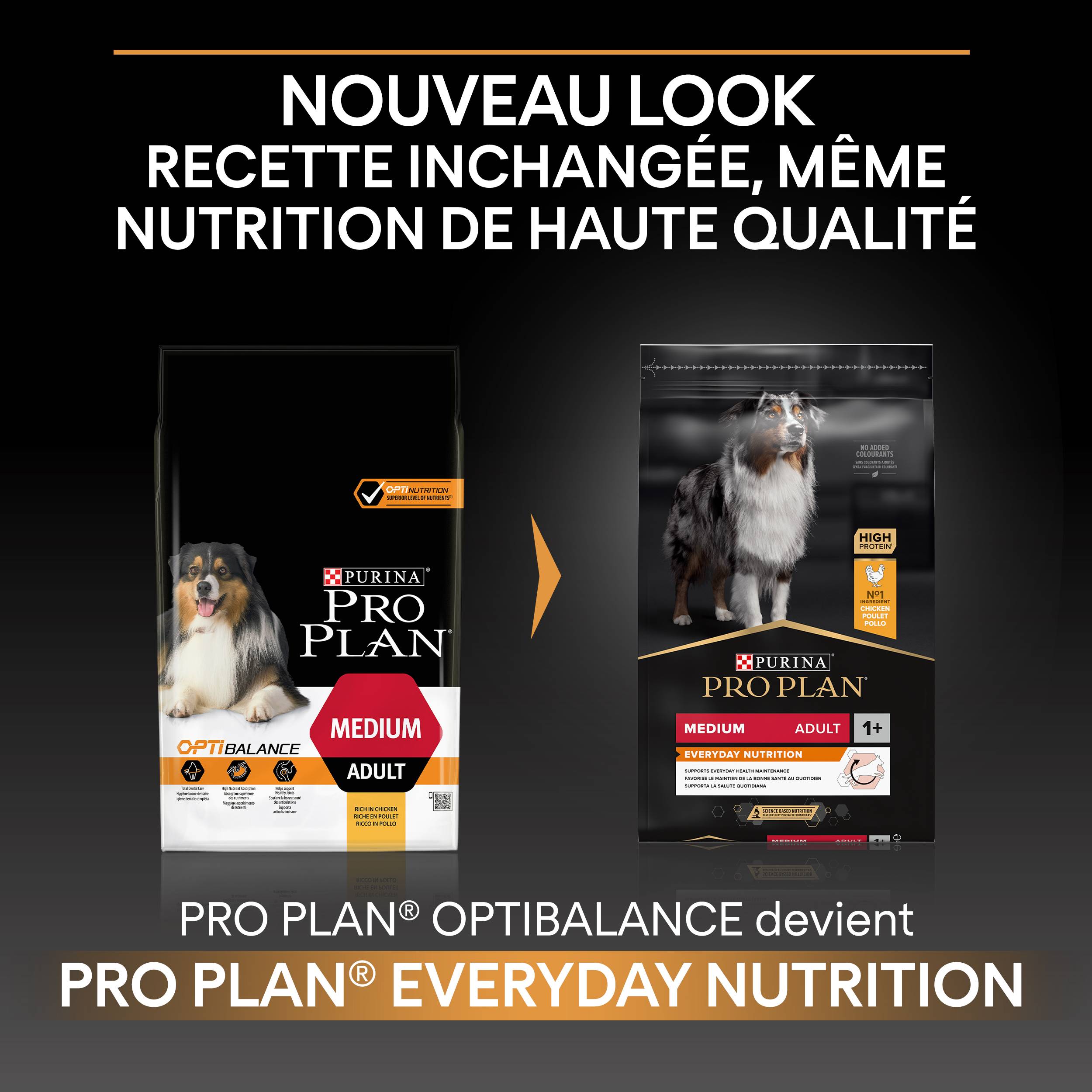 Purina Pro Plan - Croquettes chien Adulte Medium Poulet 14 kg - PRO PLAN - Image 3