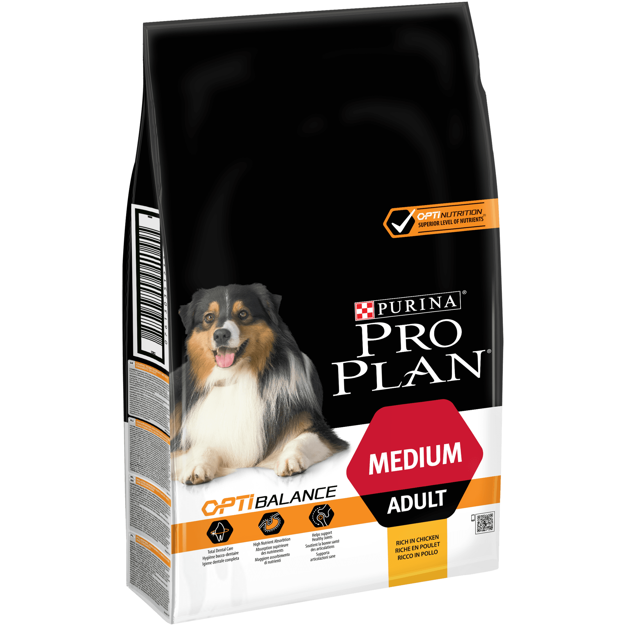 Purina Pro Plan - Purina Pro Plan Medium Adult Comida para perros con pollo 7kg - Imagen 1