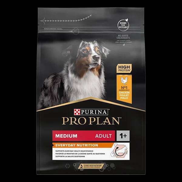 Purina Pro Plan - Croquettes chien Adulte Medium 3 kg - PRO PLAN