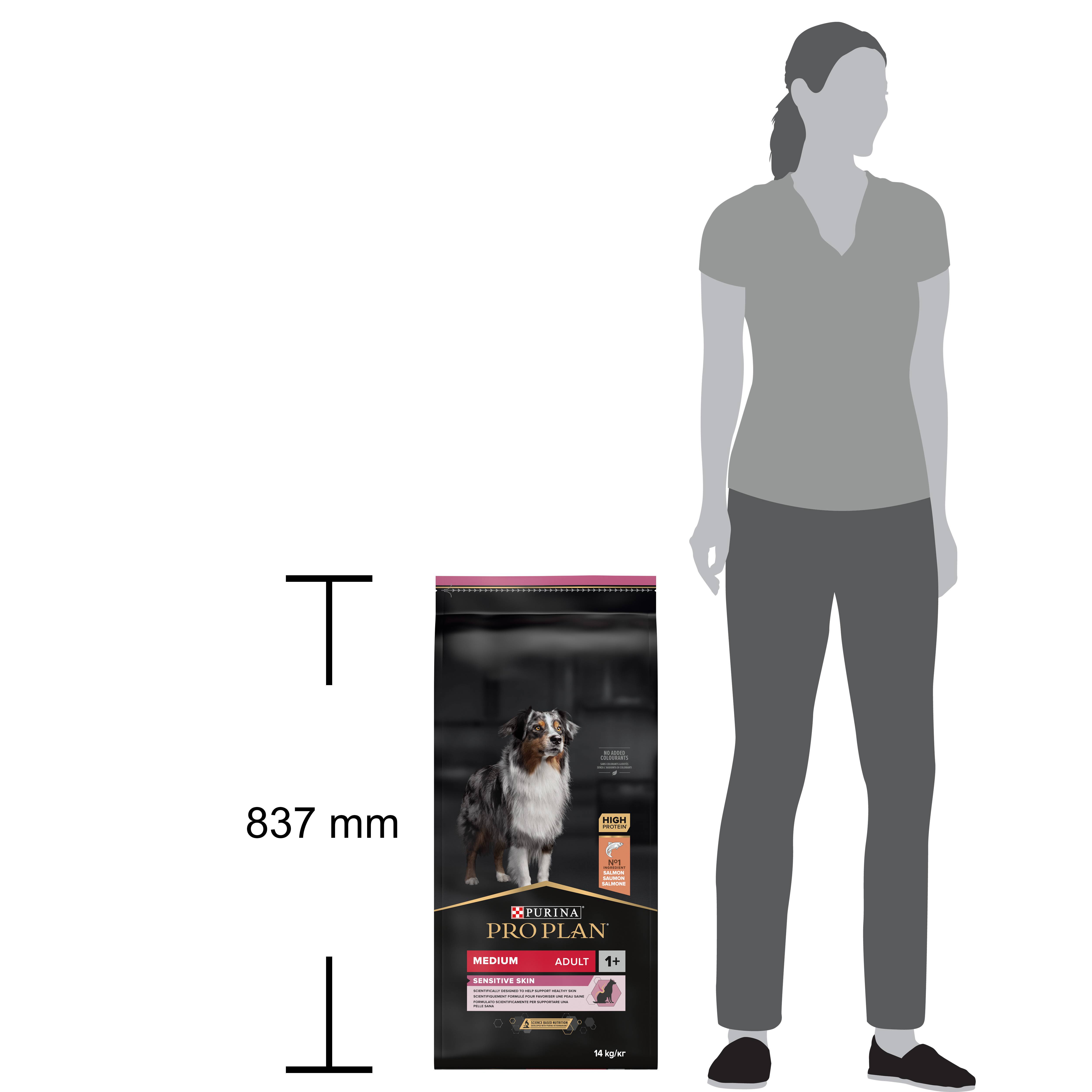 Purina Pro Plan - Croquettes chien Adulte Sensitive Skin 14kg – PRO PLAN - Imagen 9