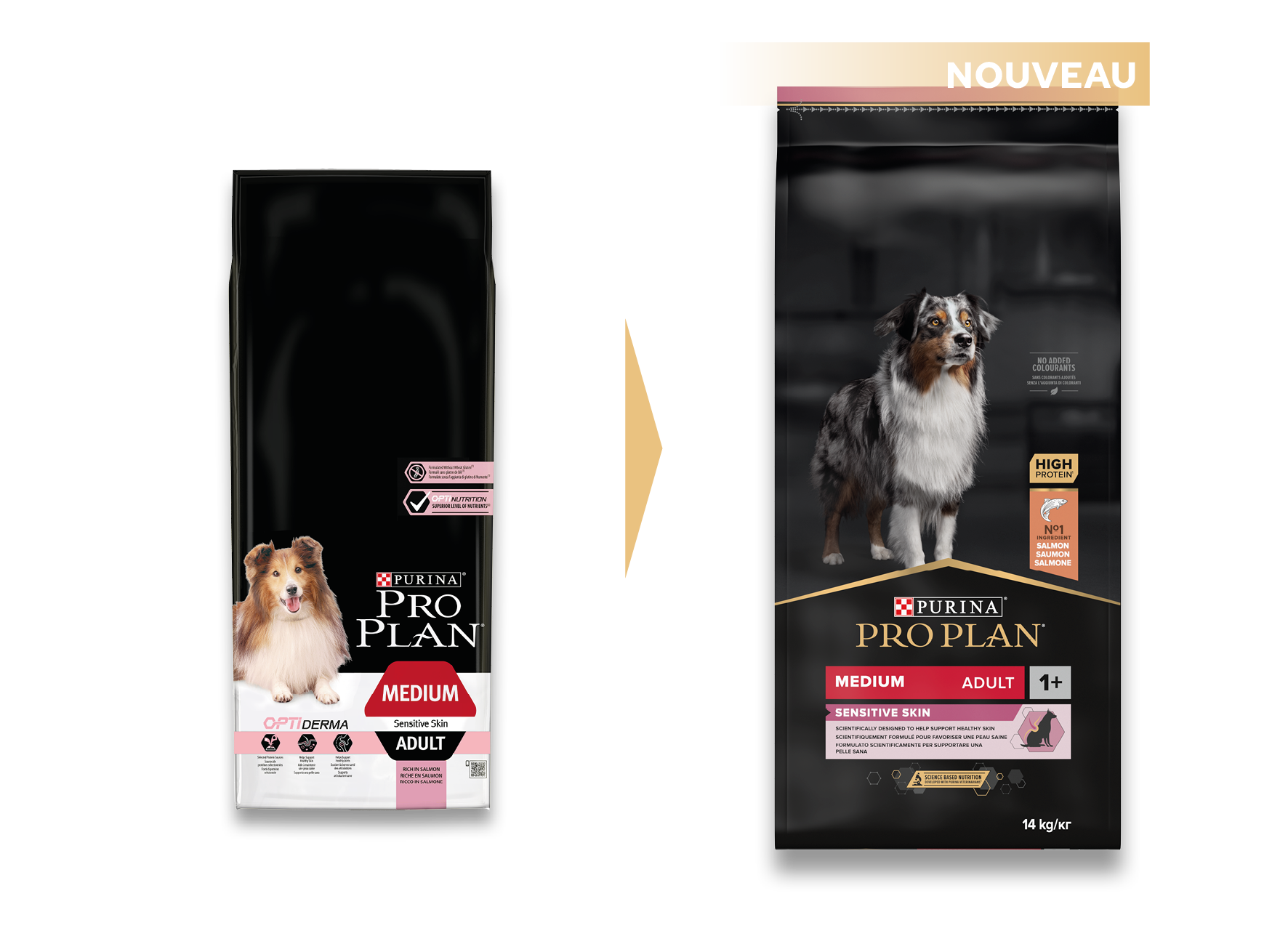 Purina Pro Plan - Croquettes chien Adulte Sensitive Skin 14kg – PRO PLAN - Imagen 6