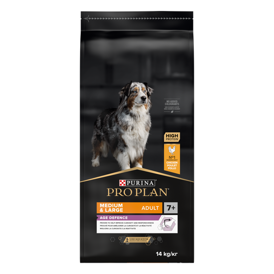 Purina Pro Plan - Croquettes chien Medium Adulte 7+ Poulet 14 kg - PRO PLAN - Image 2