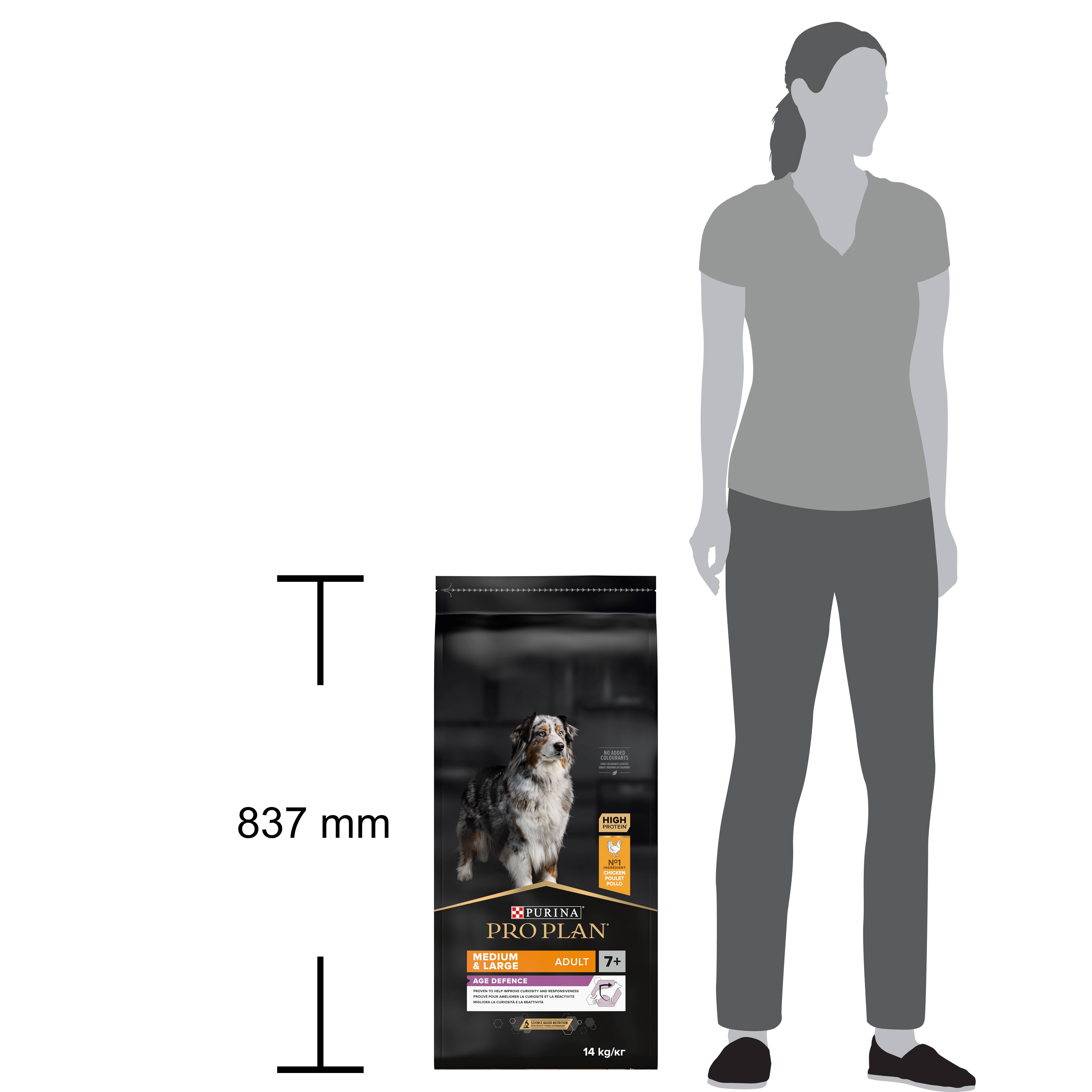 Purina Pro Plan - Croquettes chien Medium Adulte 7+ Poulet 14 kg - PRO PLAN - Image 12
