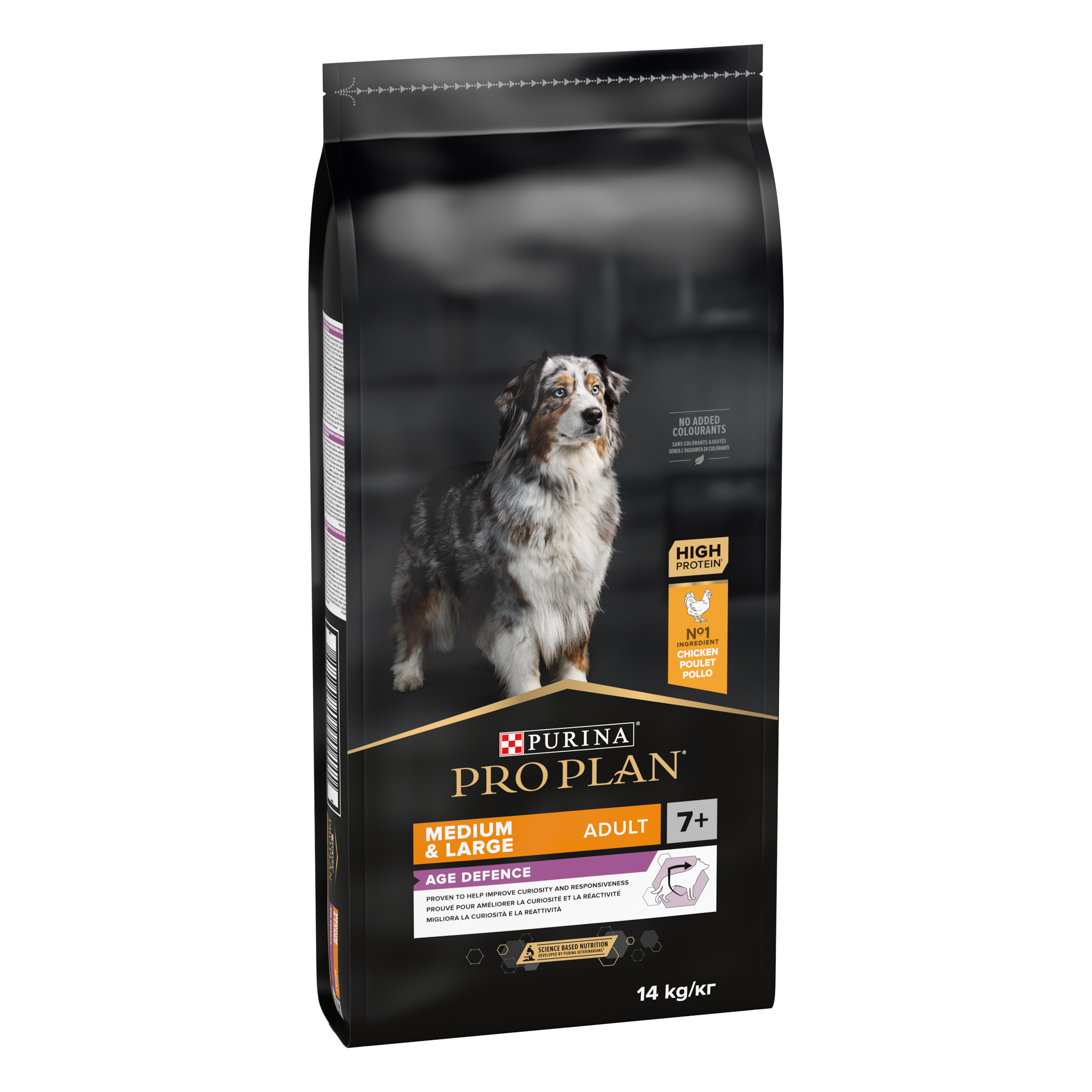 Purina Pro Plan - Croquettes chien Medium Adulte 7+ Poulet 14 kg - PRO PLAN