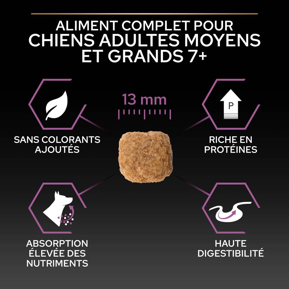 Purina Pro Plan - Croquettes chien Medium Adulte 7+ Sensitive Skin Saumon 14 kg - PRO PLAN - Image 14