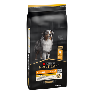 Purina Pro Plan - Croquettes chien Adulte Light Stérilisé Poulet 14 kg - PRO PLAN