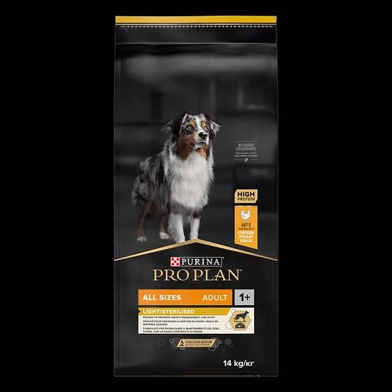 Purina Pro Plan - Croquettes chien Adulte Light Stérilisé Poulet 14 kg - PRO PLAN - Image 17