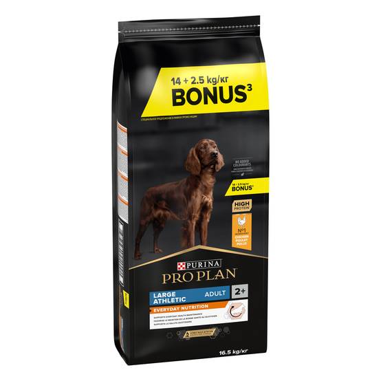 Purina Pro Plan - Croquettes chien Large Adulte Athletic 14 kg + 2 kg offerts - PRO PLAN - Image 1
