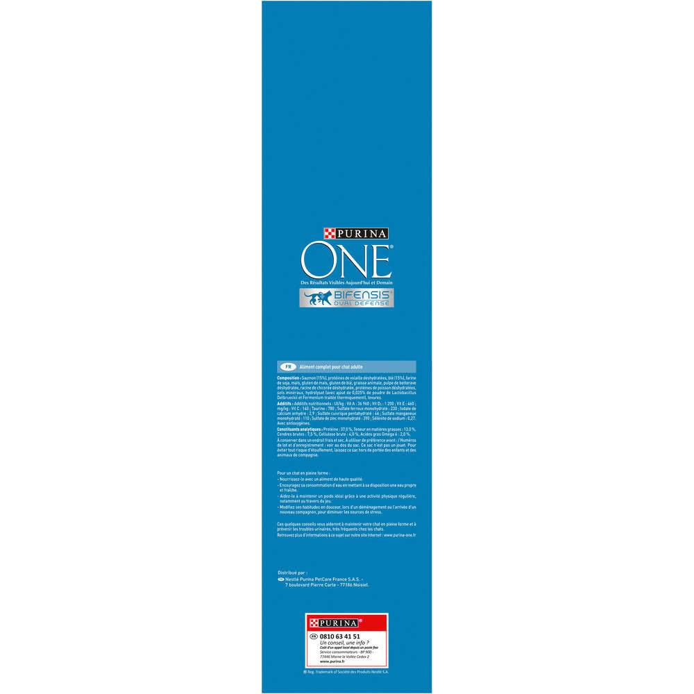 Purina One - Croquettes chat Adulte Stérilisé Saumon et Blé 3 kg - PURINA ONE - Image 10