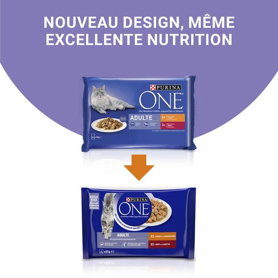 Purina One - Effilés sauce chat Adulte Poulet Bœuf 4x85g - PURINA ONE - Image 15