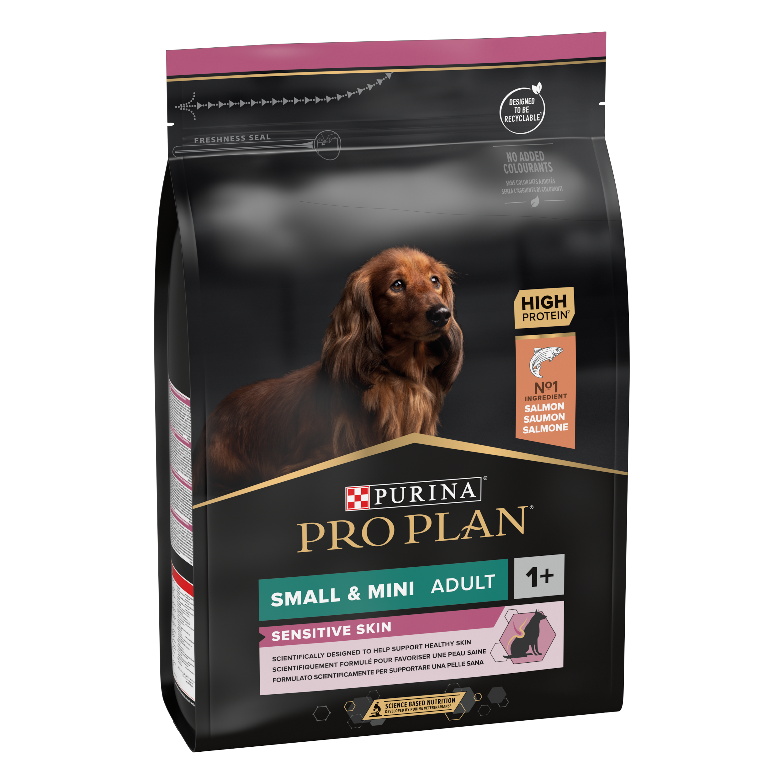 Purina Pro Plan - Croquettes chien Adulte Peau Sensible Saumon 3 kg - PRO PLAN - Image 2