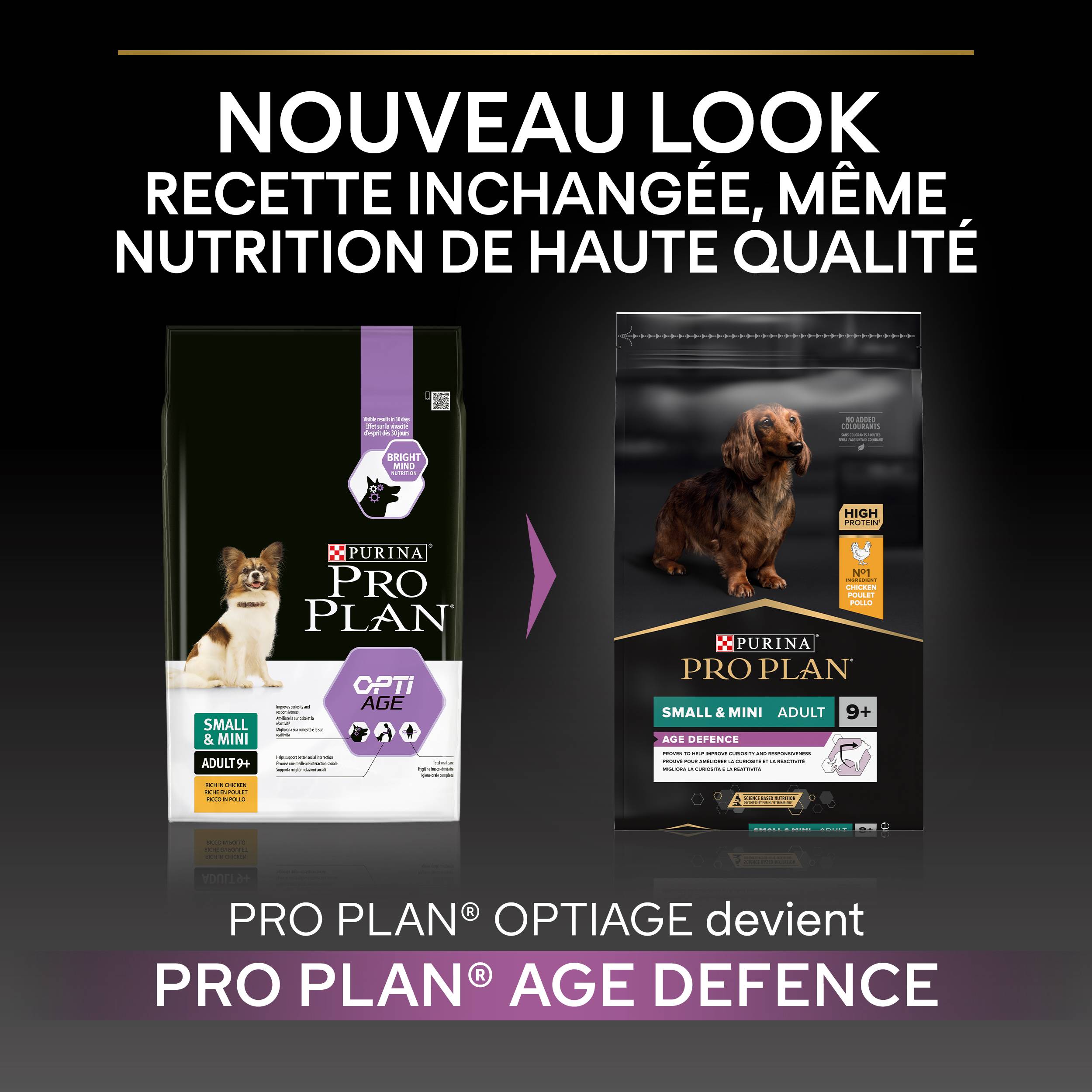 Purina Pro Plan - Croquettes petit chien Adulte 9+ Poulet 3KG - PRO PLAN - Image 7