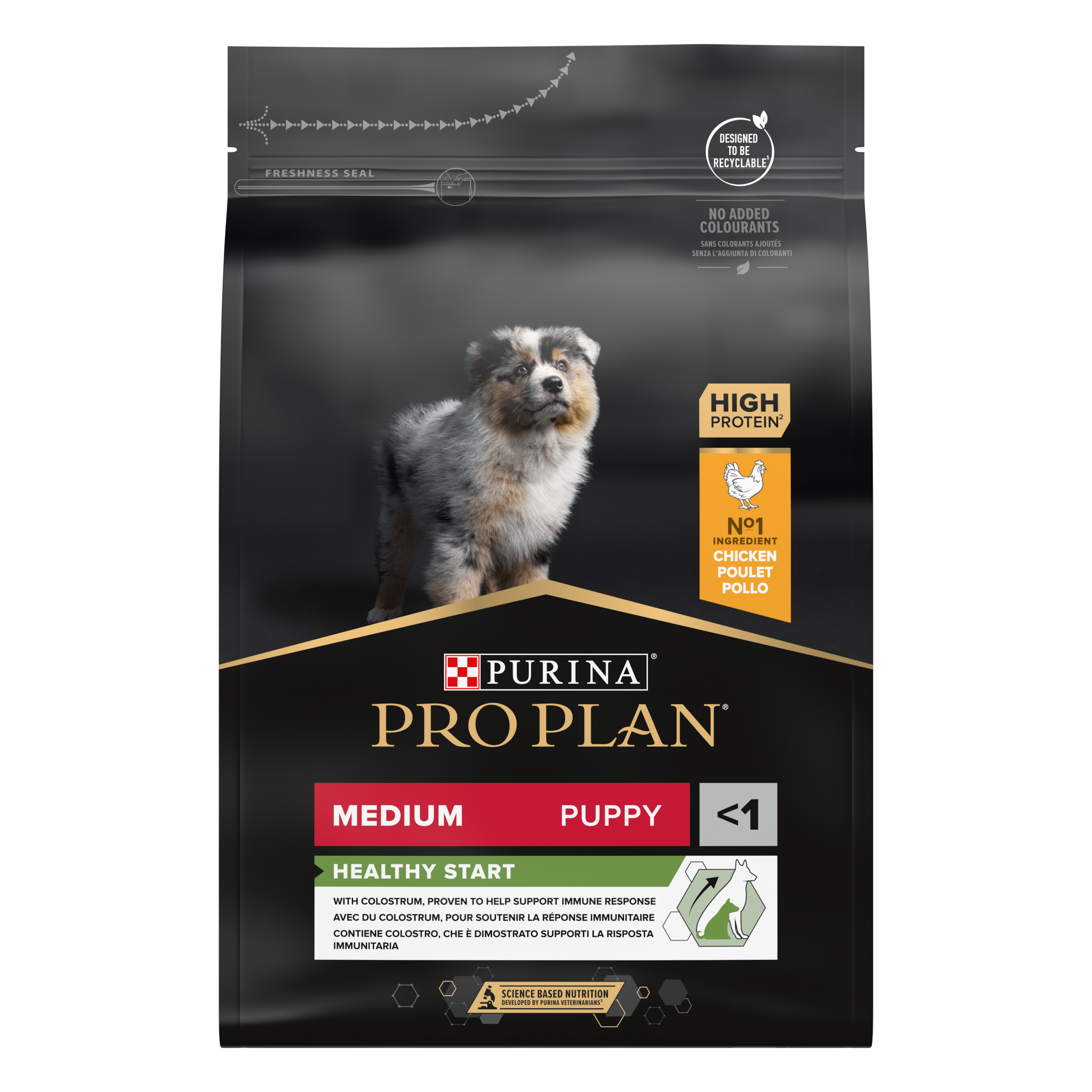 Purina Pro Plan - Croquettes chiot Medium Optistart Poulet 3 kg - PRO PLAN - Image 5