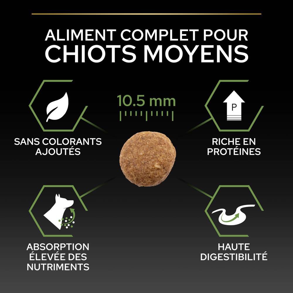 Purina Pro Plan - Croquettes chiot Medium Optistart Poulet 3 kg - PRO PLAN - Image 16