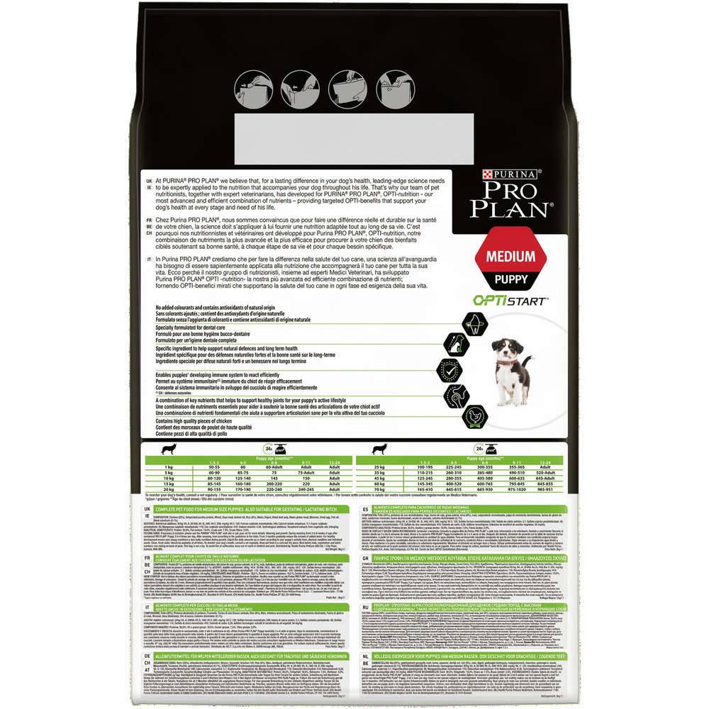 Purina Pro Plan - Croquettes chiot Medium Optistart Poulet 3 kg - PRO PLAN - Image 14