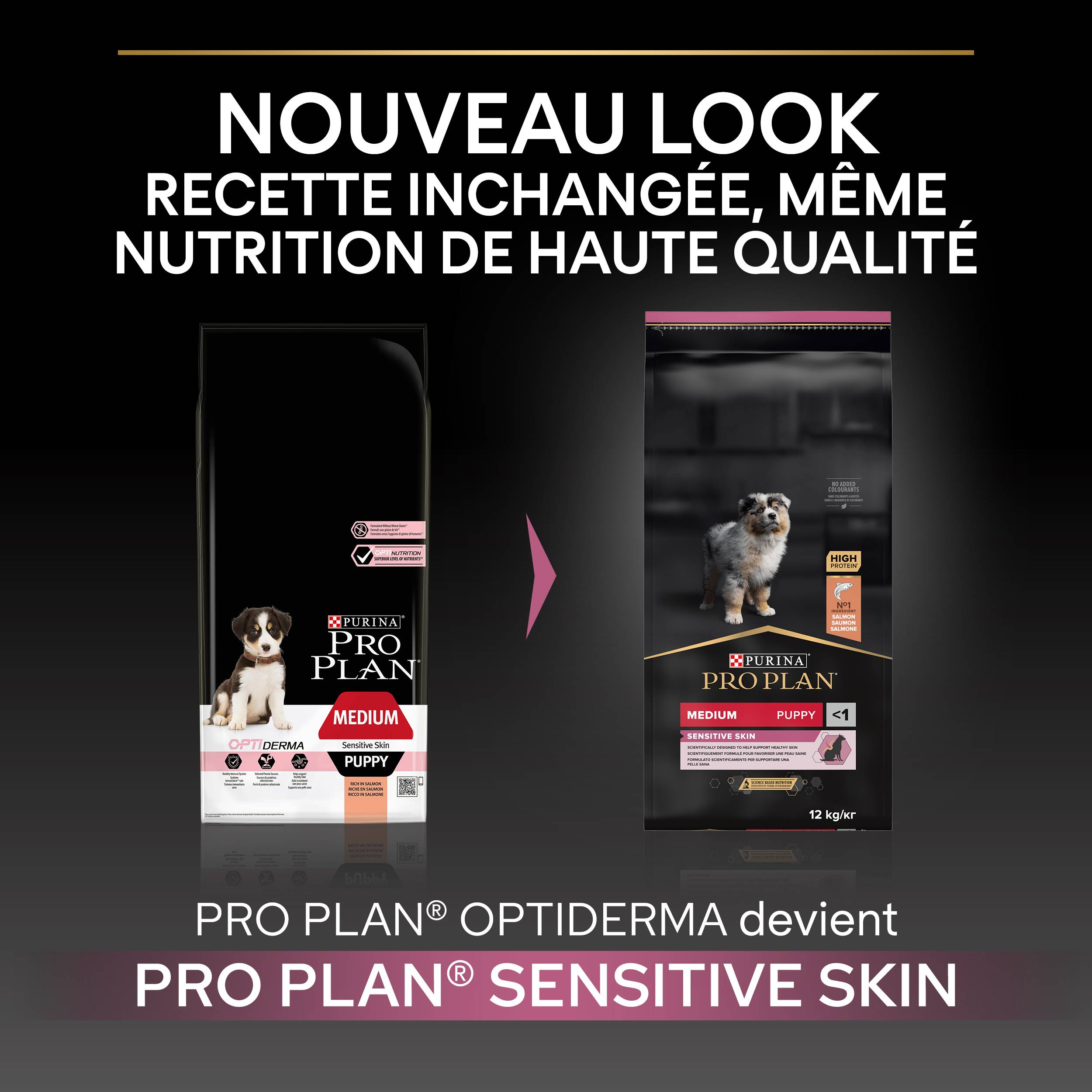 Purina Pro Plan - Croquettes chiot Sensitive Skin 3 kg  - PRO PLAN - Image 9