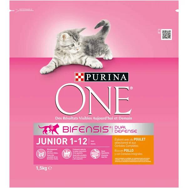 Purina One - Croquettes chaton Poulet Céréales 1,5 kg  – PURINA ONE - Image 13