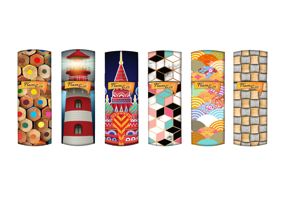 Flam&co - Flam&co - Allumettes extra-longues L.10 cm (x45) - Imagen 2