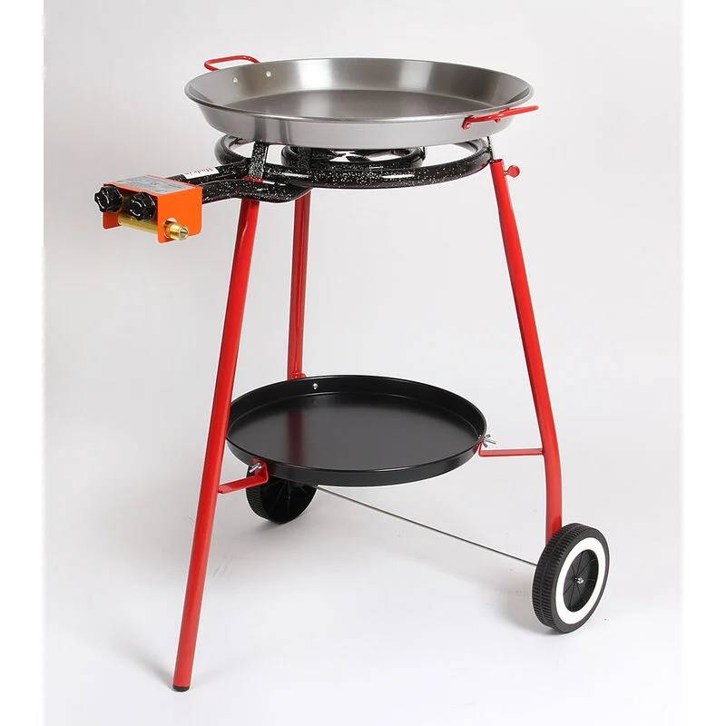 Somagic - Poêle à paella à gaz Valencia sur chariot - Image 1